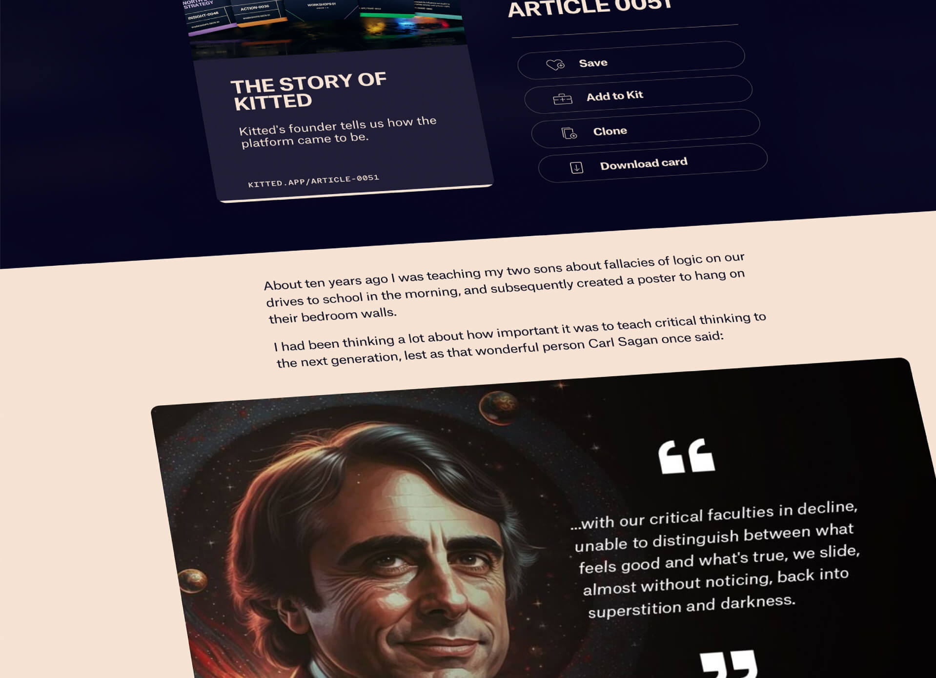 Kitted Thinking Tools International